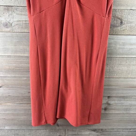 Torrid Womens Dress Short Sleeve Twist Knot Front Babydoll Skater Size 3 3X - Picture 3 of 7